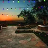 Christmas Land Outdoor Christmas Lights*10 Led Heavy Duty Festoon Christmas Lights Multicoloured Fdl (5M)