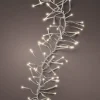 Christmas Land Christmas Tree Lights*1512 Led Twinkle Cluster Christmas Lights Warm White Transparent Cable