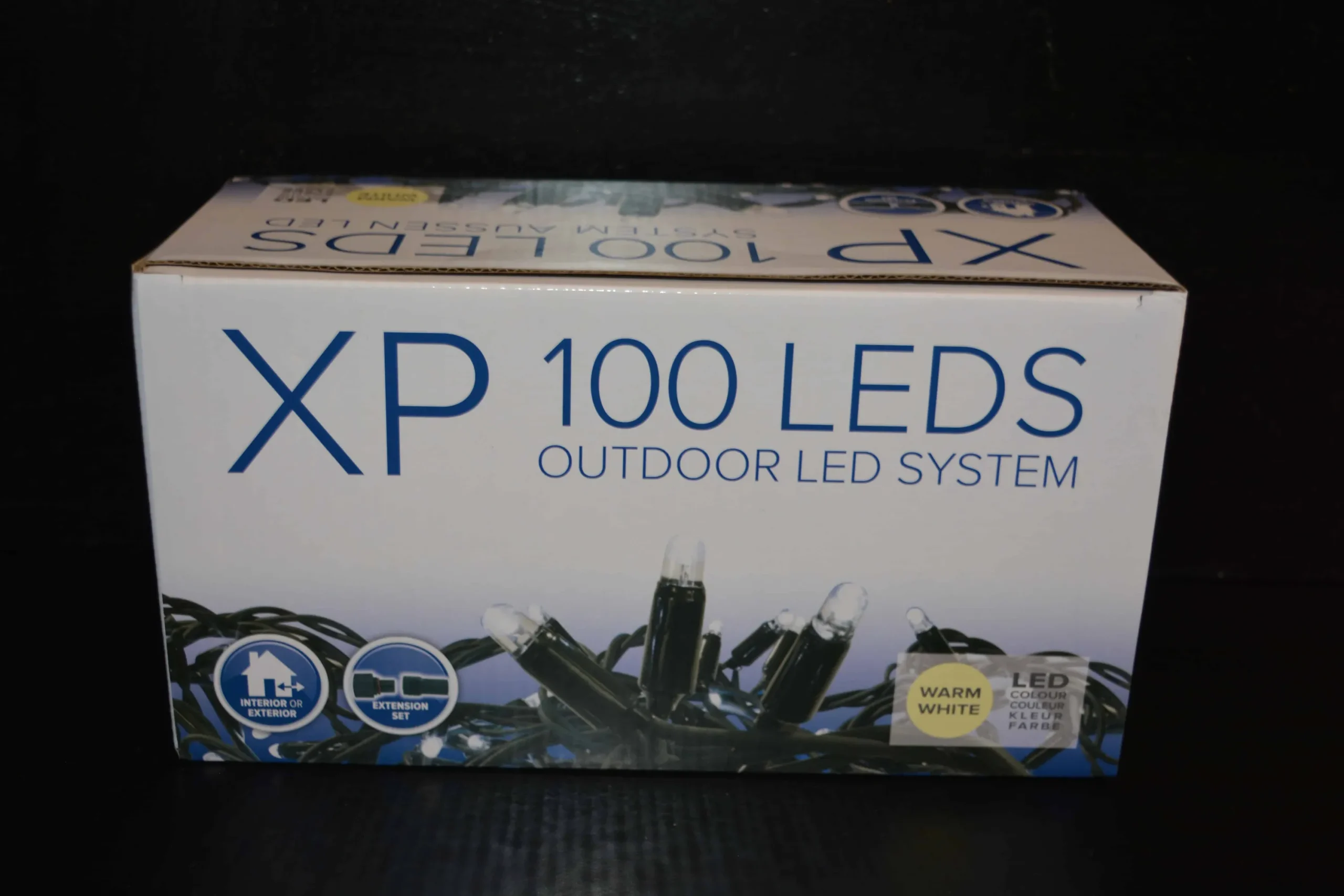 Christmas Land Outdoor Christmas Lights*100 Led Xp Heavy Duty Connectable Outdoor Christmas Lights Warm White Fdl (10M)