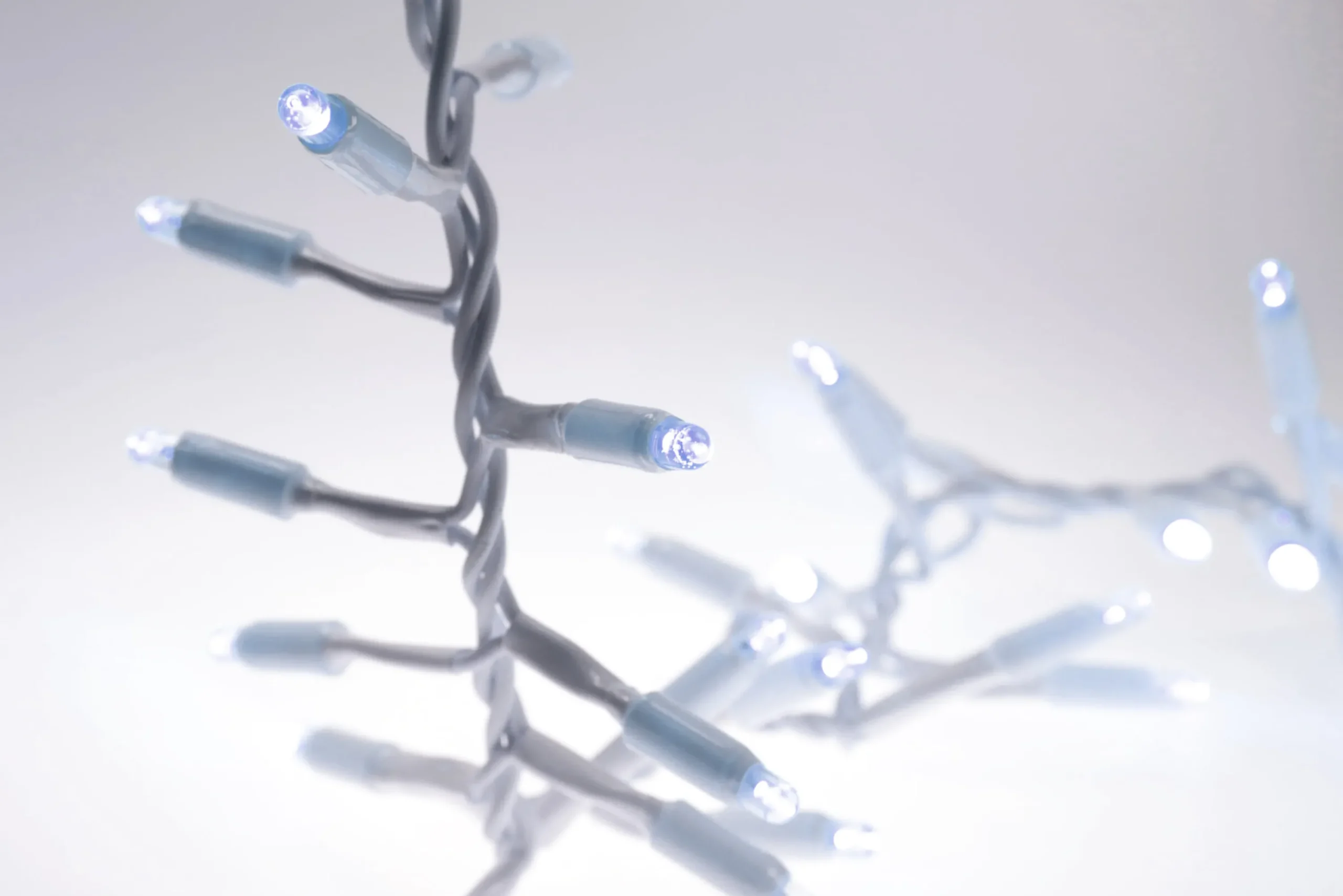 Christmas Land Outdoor Christmas Lights-180 Led Xp Heavy Duty Connectable Outdoor Static Cluster Christmas Lights Ice White Fdl (3M)