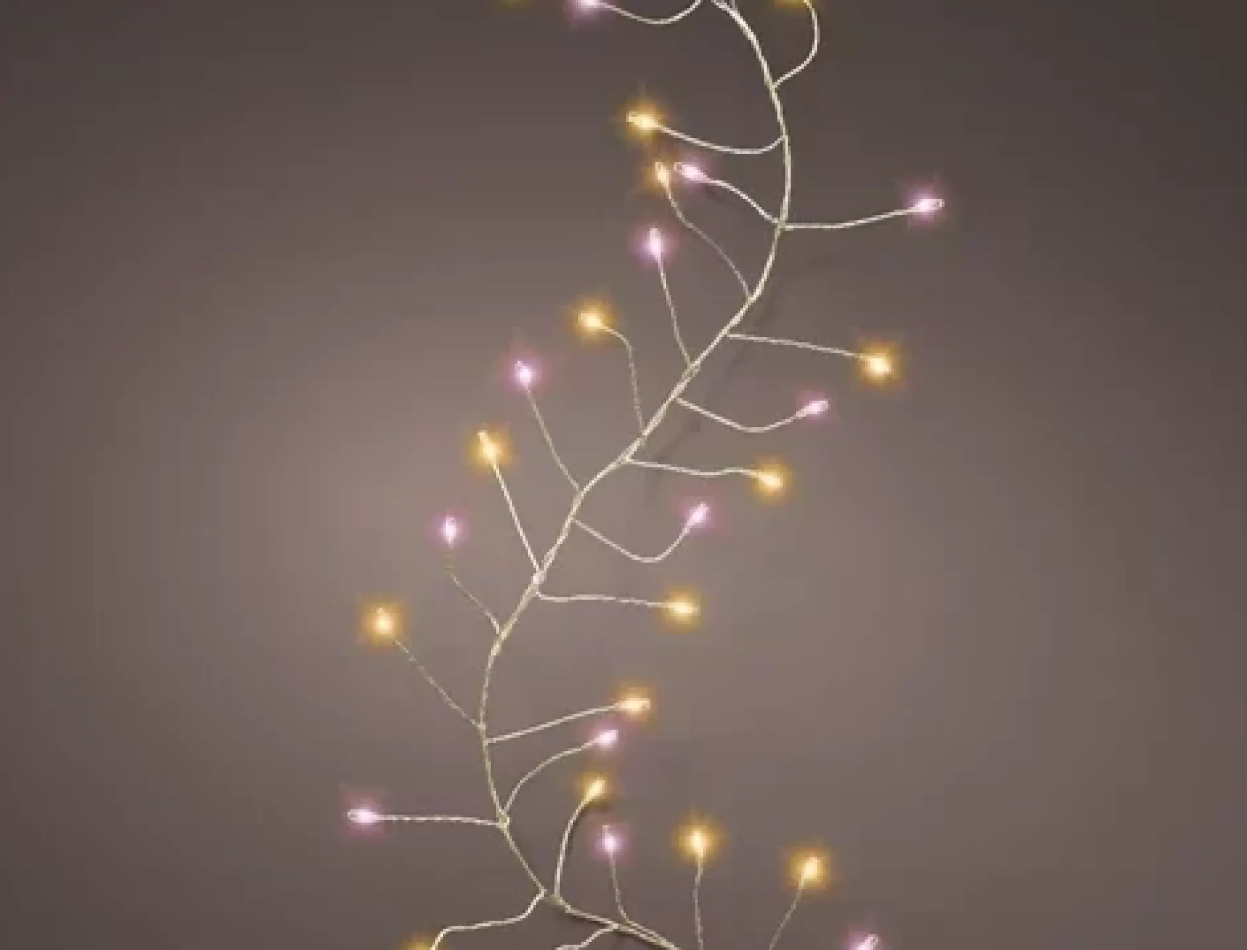 Christmas Land Christmas Tree Lights-960 Micro Led Warm White And Pink Christmas Lights