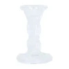 Christmas Land Room Decor*Clear Glass Candle Holder