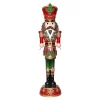 Christmas Land Nutcrackers-153Cm Led Burgundy Nutcracker