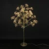 Christmas Land Pre-Lit Christmas Trees*5Ft Artificial Led Christmas Tree Dorion Gold