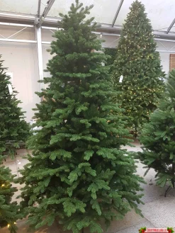 Christmas Land 6Ft & 7Ft Artificial Christmas Trees (Un-Lit)*7.5Ft Feel Real Bosworth Spruce Artificial Christmas Tree