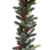 Christmas Land Garlands Un-Lit*6Ft Hawes Berry Christmas Garland