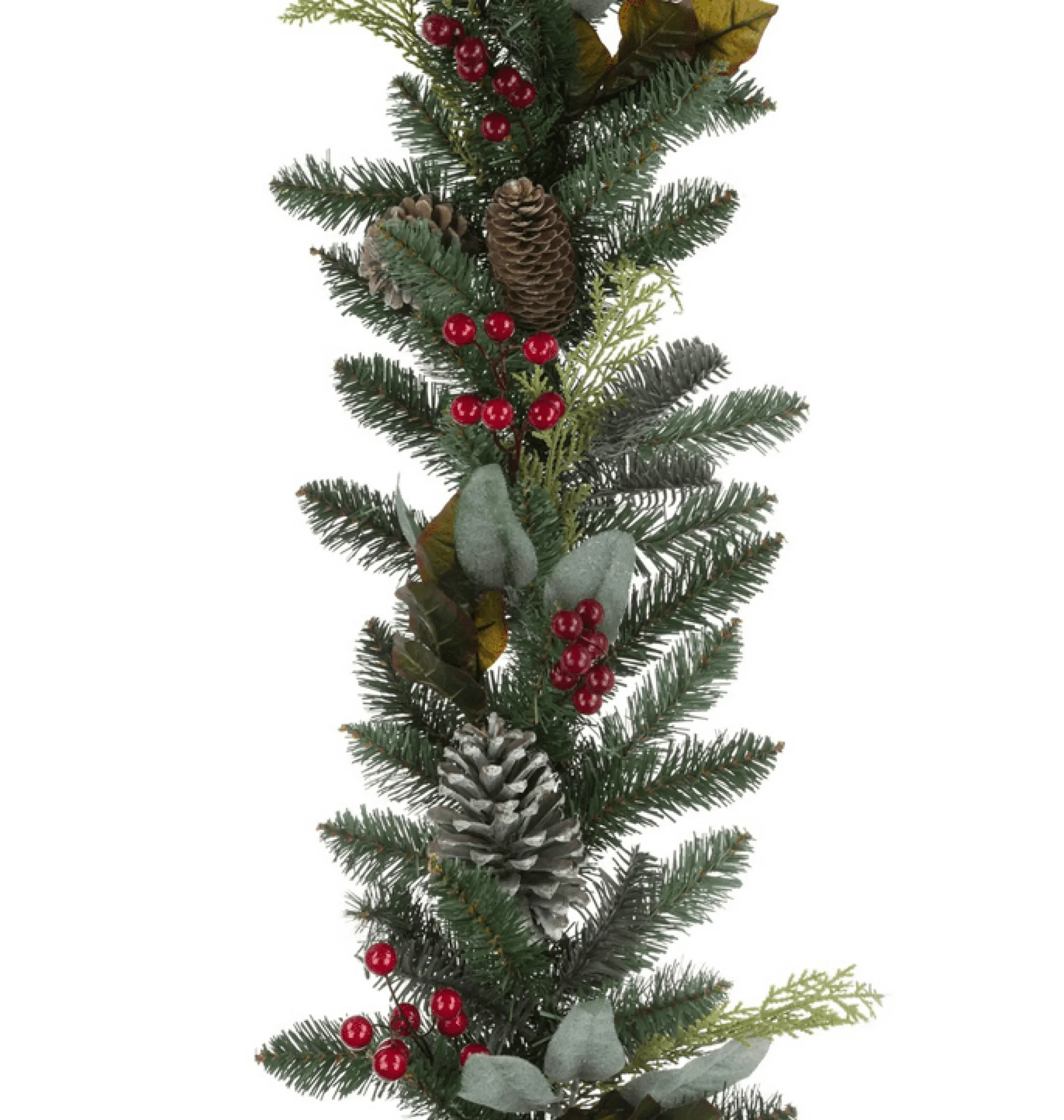 Christmas Land Garlands Un-Lit*6Ft Hawes Berry Christmas Garland