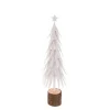 Christmas Land Room Decor*1.8Ft Nordic White Metal Mini Artificial Christmas Tree
