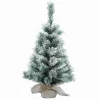 Christmas Land Mini Artificial Christmas Trees (Un-Lit)*3Ft Snowy Vancouver Mini Artificial Christmas Tree