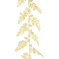Christmas Land Garlands Un-Lit*6Ft Sparkle Maidenhair Christmas Garland