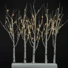 Christmas Land Artificial Twig Led Christmas Trees*2.5Ft Twinklebirch Grove Led Christmas Trees