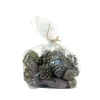 Christmas Land Christmas Tree Decorations*500G Bag Of 16Cm Mixed Pinecones – Available In 3 Colours