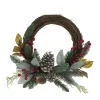 Christmas Land Wreaths Un-Lit*Hawes Berry Rattan Christmas Wreath – 40 Cm