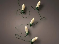 Christmas Land Christmas Tree Lights*Jumbo Candle Christmas Lights Warm White