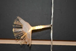 Christmas Land Indoor Decorative & Novelty Lights*Led White Fiber Flower Garland Christmas Lights